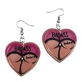 Badass Earrings for Women - Nightout Earrings - Weird Jewelry - Bachelorette Danglers (The Badass)