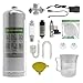 MagTool 2025 Upgraded 5L DIY Aquarium CO2 Generator Kit, Stainless Steel Bottle with Integrated Solenoid & Bubble Counter, Safety Valve, Main Switch, Complete Accessories for Planted Tanks