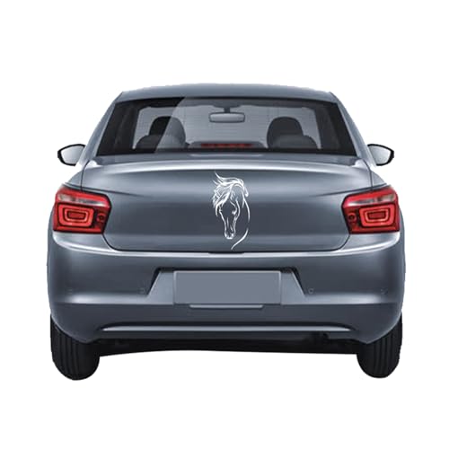 MeiyiZheng Adesivo per auto a cavallo, realistico
