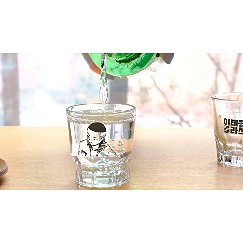 Amazon.co.jp: 梨泰院（イテウォン）クラス柄焼酎グラス2個付き
