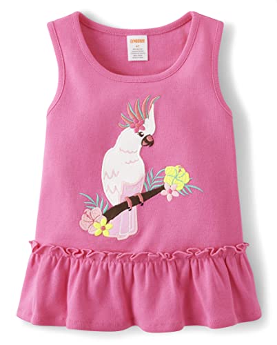 Image of Gymboree Girls' and Toddler Embroidered Tank Top