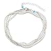 Produktbild Böhmische mehrschichtige Fußkettchen Ketten einstellbar Strand Fuß Schmuck Armbänder für Frauen Mädchen barfuß