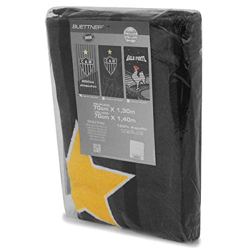 Toalha De Banho E Praia Time Aveludada Atlético Mineiro Oficial