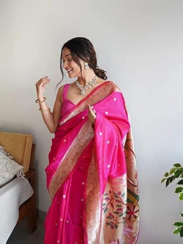 SUKANYA pink kanjivaram silk saree – image 4
