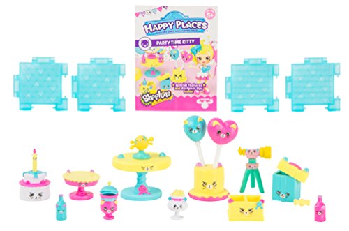 Happy Places Shopkins Season 3 Decorator Pack - Party Time Kitty