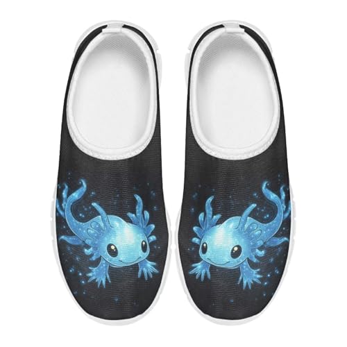 TODIYADDU Children's Running Shoes Non-Slip Tennis Shoes Boys Girls Breathable Mesh Fashion Sports Sneaker (White)