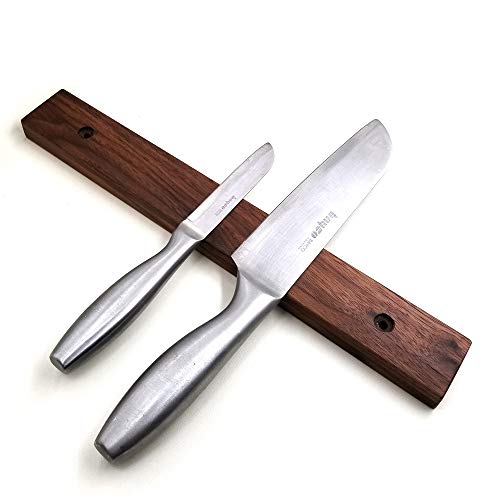 Soporte magnético para cuchillos cuchillo de madera de nogal 14 Inch resto cuchillo herramientas Holder