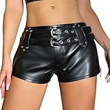 Cuir synthétique durable et confortable : fabriqué à partir de cuir synthétique de haute qualité, ce short est à la fois durable et confortable. Ils sont conçus pour résister à l'usure d'un usage quotidien tout en offrant une sensation douce et souple contre votre peau