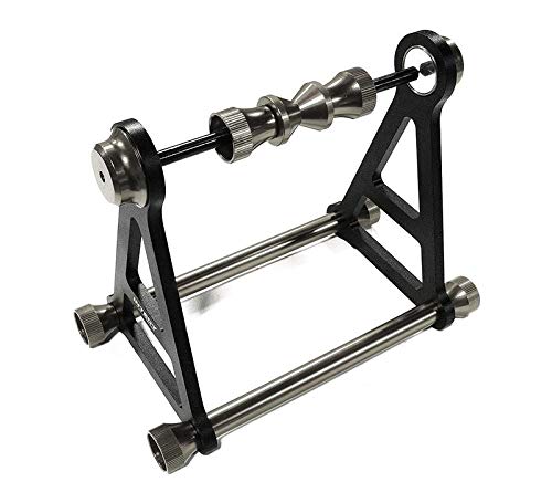 Integy RC Magictic Grey Tire Balancer for RC Cars (6mm Shaft Size, Tire 230mm O.D. Max)