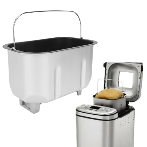 Fabater Molde para Pan Antiadherente con Doble Paleta de Amasado, para Panificadora, Repuestos para Cubeta de Horneado de Panificadora Doméstica