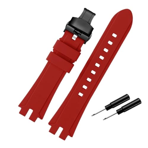 [X] Fit For Casio PROTREK vXgbv PRW-6100Y PRW-3000 PRW-3100 PRW-6000Y/YT/FC-1 Y VRvoh XeXX`[vobN(Red Black Folding