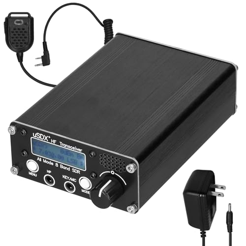 uSDR uSDX+ Plus V2 10/15/17/20/30/40/60/80m 8 Bands SDR All Mode SSB QRP Transceiver with BNC enna Connector