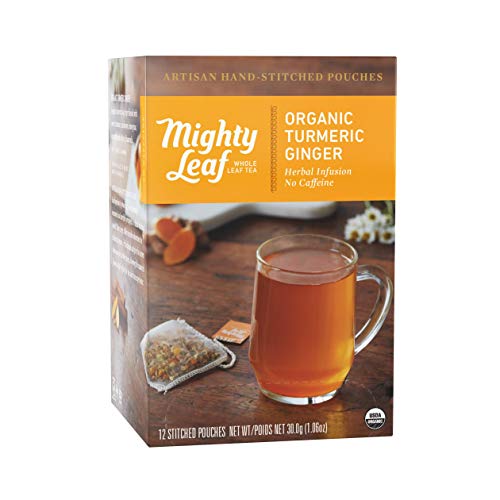Mighty Leaf Organic Turmeric Ginger Mighty Leaf Tea, 12 Ct #TOP27