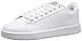 adidas NEO Men's Cloudfoam Advantage Clean Sneakers, White/White/Fairway, (9.5 M US)