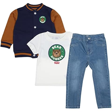 Chaqueta de rizo francés para bebé Levi's Kids Lvb Best Hugger Jacket Cover