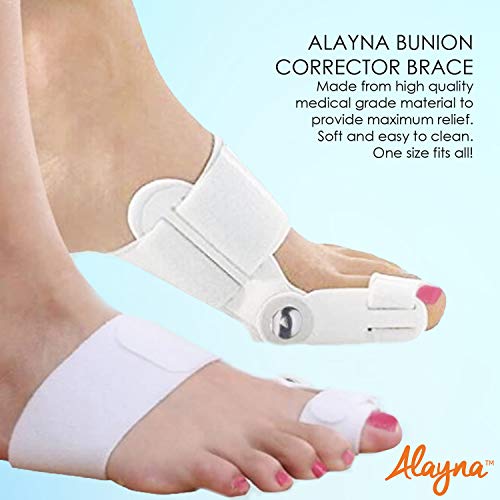 Bunion Corrector and Bunion Relief Orthopedic Bunion Splint Pads for Men and Women Hammer Toe Straightener and Bunion Protector Cushions- Relieve Hallux Valgus Foot Pain and Soothe Sore Bunions - Thumbnail 7