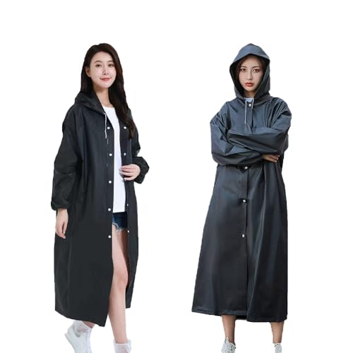 El Mejor Listado de Impermeables Monterrey de esta semana. 46 Guibell 2 PACK Impermeables para Lluvia,Impermeables para Hombres y Mujeres Adultos, Chubasqueros Impermeable,Reutilizable EVA Poncho,Uso parque del agua, Actividad del agua...