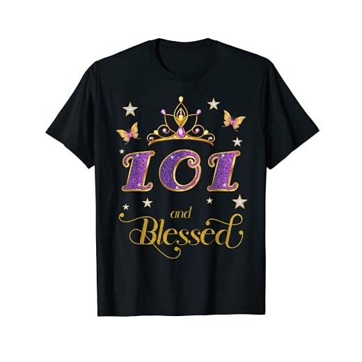 101 y Beato 101 Años Cumpleaños 101 Camiseta