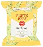 Burt's Bees Facial Cleansing Towelettes with White Tea Extract -- 30 Towelettes