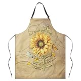 Christian Gifts for Women, Inspirational Gifts for Women, Religious Cooking Apron Sunflower Gifts for Women Birthday Gifts for Mom Grandma Spiritual Gifts for Women: Sunflower apron, sunflowers deal with the sunlight to share hope, desires are the finest ideas, unstoppable. Perfect Inspirational Gift: Christian Prayer Apron, Inspirational Apron, Religious Apron Inspirational Words will certainly offer individuals a fantastic present of belief, toughness and also hope for ladies as well as article surgical treatment presents. Presents for Women, Grandma, Grandpa, Men, Friends, Family, Christmas Coworkers, Birthday, Retirement Party, Mother's Day, Chef, Father's Day Gifts, Thanksgiving, BBF, Christian Easter Gifts. Spiritual Gifts for Women: Sunflower apron, sunflowers deal with the sunlight to share hope, desires are the ideal ideas, unstoppable. This spiritual present for ladies's apron has 2 huge pockets for little products like cell phone, spoon, container opener, secrets, and so on. Perfect Inspirational Gift: Christian Prayer Apron, Inspirational Apron, Religious Apron Inspirational Words will certainly provide individuals an excellent present of belief, stamina and also hope for females as well as blog post surgical procedure presents. Presents for Women, Grandma, Grandpa, Men, Friends, Family, Christmas Coworkers, Birthday, Retirement Party, Mother's Day, Chef, Father's Day Gifts, Thanksgiving, BBF, Christian Easter Gifts.