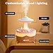 Imagen de humidificador y difusor de nubes de lluvia, 350 ml