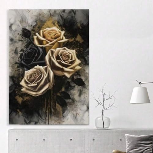 Affiche abstraite pour salon solution déco murale moderne rétro - 3