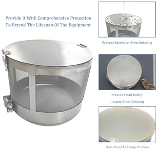 Smart Meter Cover WiFi Blocker E mf Blocker for Home Faraday Cage E mf Blockers for Home EMP Protection Adjustable Visible Faraday Cage for Smart Meter Shield 304 Stainless Steel