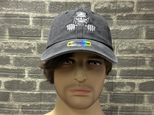 Image of Bigfoot Sasquatch Gifts for Cryptid Lover, Adult Funny Baseball Cap | Bigfoot Adventure Theme, Outdoor Lifestyle Design, Durable Cotton Construction, Comfortable Adjustable Fit
