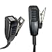 MaximalPower HYTERA HYT Single Wire 2-Pin Radio Earbud Headset PTT Mic in-Ear Clear Coil Tube