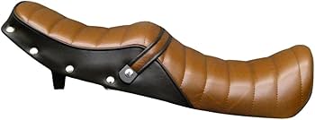 Amazon | XJR400R 後期 鋲打ち 茶ツートン タックロールシート