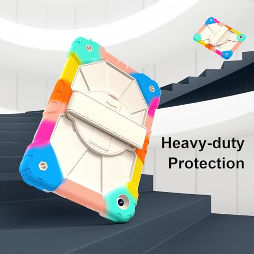 Funda Galaxy Tab A9 Plus anticaídas con soporte giratorio 360 7