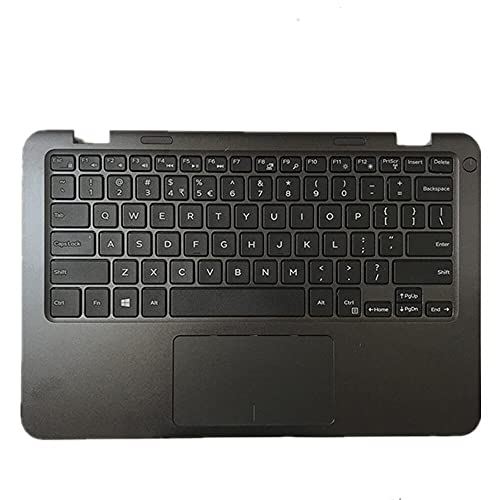 ėp L[{[h̉ɃnEWO & ^b`pbh & L[{[h ɓK For DELL Inspiron 11 3162 3164 ubN čp̃CAEg P24T
