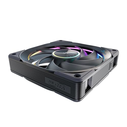 Ventilador MAGFLOW ARGB de 1 kit para refrigeración de caja de PC 7