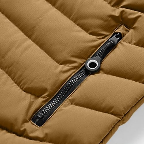 Doudoune isolante homme contre le froid et le vent veste fine compressible