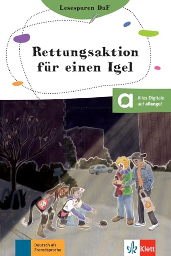 Rettungsaktion für einen igel