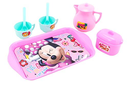 Kit Cha Da Tarde 8 Pcs Minnie Disney Kit Cha Da Tarde 8 Pcs Minnie Estampa Minnie