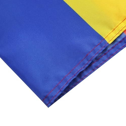 Image of AZ FLAG Set of 2 Colombian Flags - 150 x 90 cm - 100% Polyester Colombian Flag with Integrated Metal Eyelets
