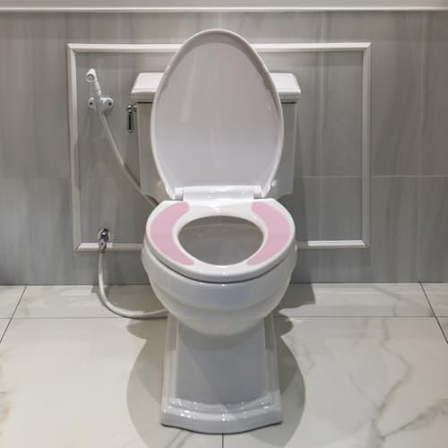 Homoyoyo 8paare Toilettensitzauflage Teiliges Wiederverwendbare Und Waschbare Kissen Für Toilettensitze Rutschfeste Farbige Pads Für Komfortable Und Warme Nutzung Im Winter