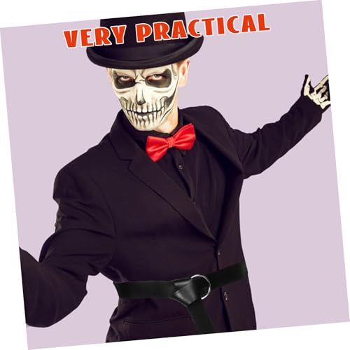 Medieval Knight Belt for Men Adjustable Pu Accessory Suspenders for Halloween Cosplay Oktoberfest Celebrations4