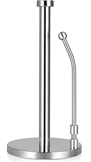 Papier Wieszak Na Ręcznik, Ze Stali Nierdzewnej Stojak Na Papier Ręcznik Organizator Rolki Dozownik Na Blaty Kuchenne Strona Główna Stół Jadalny, Uchwyt Na Ręcznik Papierowy Uchwyt Na Stojak Blat