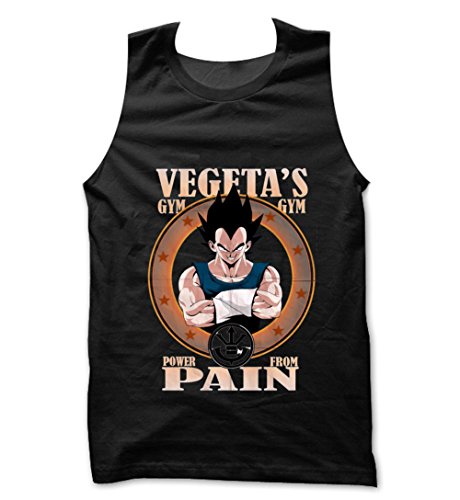 Clique Clothing Vegetas Gym Power from Pain Vest Cover