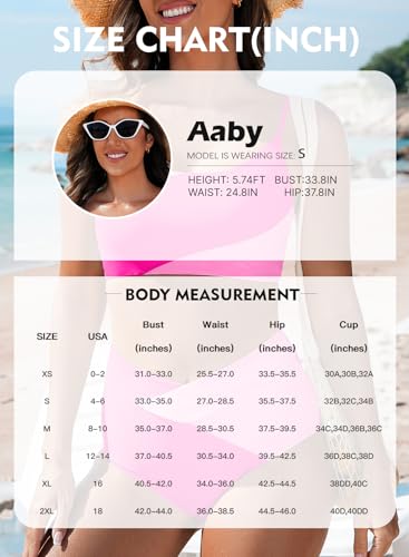 Image of Herseas Women 2 Piece High Waisted Bikini Sets Color Block Popular Swimsuit 2026 Summer Beach Best Bathing Suits