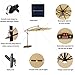 C-Hopetree 10 ft Offset Cantilever Outdoor Patio Umbrella with Solar LED Lights – Beige