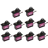 Getriebe Micro Servomotor für Roboter Flugzeug Hubschrauber Boot Auto Hörner Servo ferngesteuerte Flugzeuge für DIY.