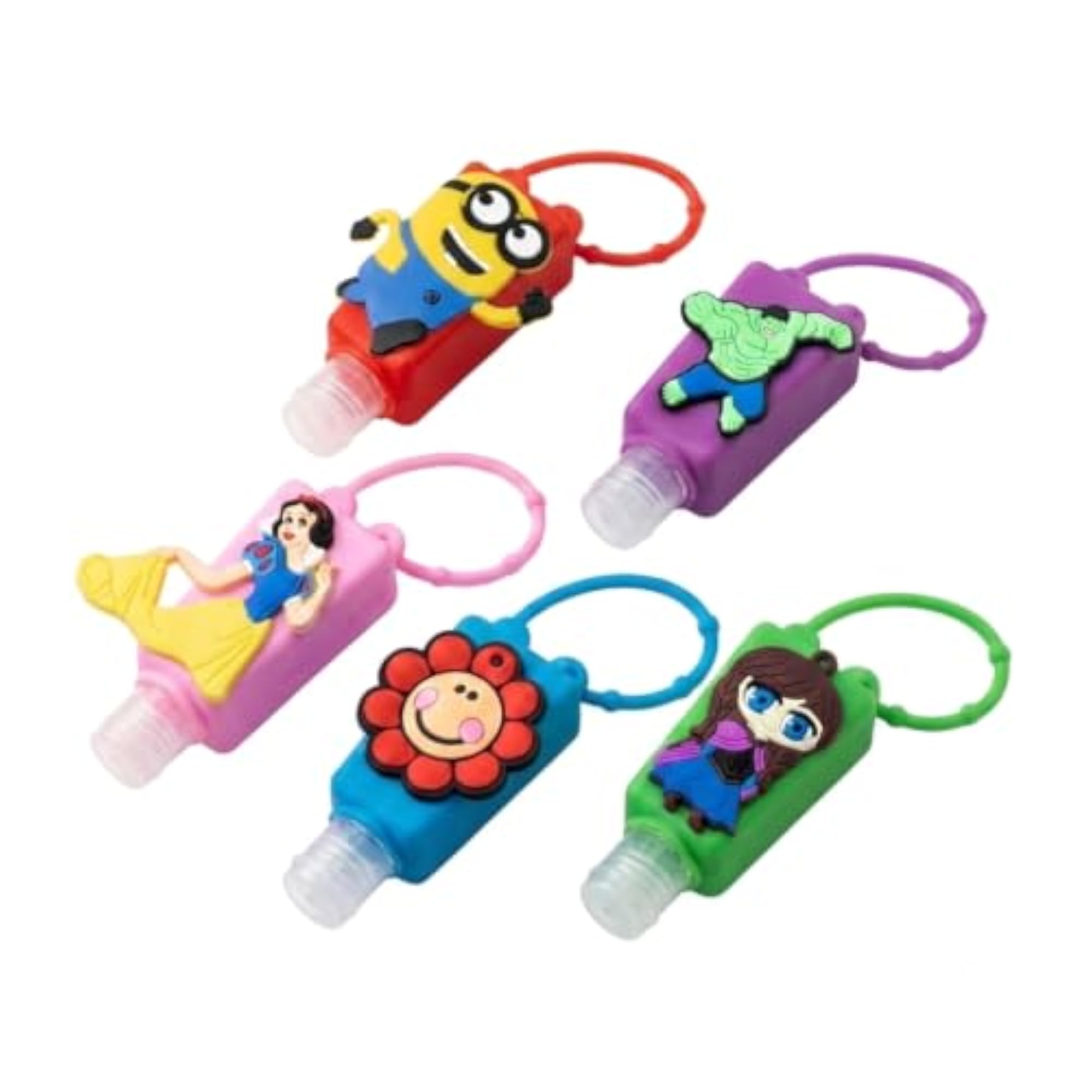 Cartoon Character Hand Sanitizer Empty Bottles for Kids