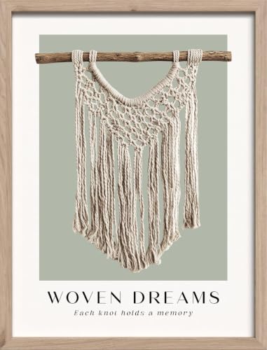 Tableau bohème BOSKMS 40x50cm, poster imprimé pour la déco du salon