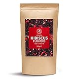Las flores de hibisco no solo se ven hermosas, sino que también son la base de un refresco saludable. Puedes hacer un delicioso té de hibisco / Karkade con ellos.