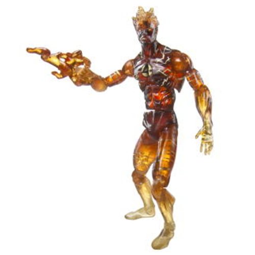 Human Torch Marvel Universe 3 3/4 action figure jouet rétro série 1 - 2