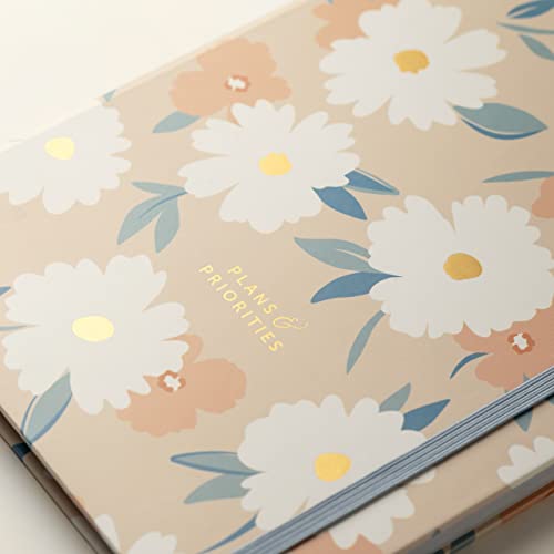 Busy B Week Planner & Lists - A5 undated 52 page weekly planner with tear-off lists - Pink Daisy, Floral - Image 2