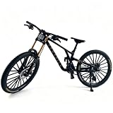 Lurebrix Finger Mountain MTB Bike Model for Adults 1:8 Scale, Black